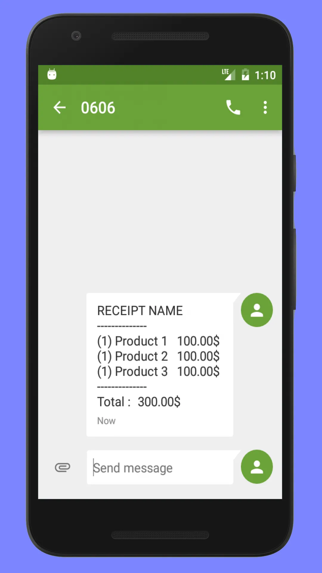 Receipt Generator | Indus Appstore | Screenshot