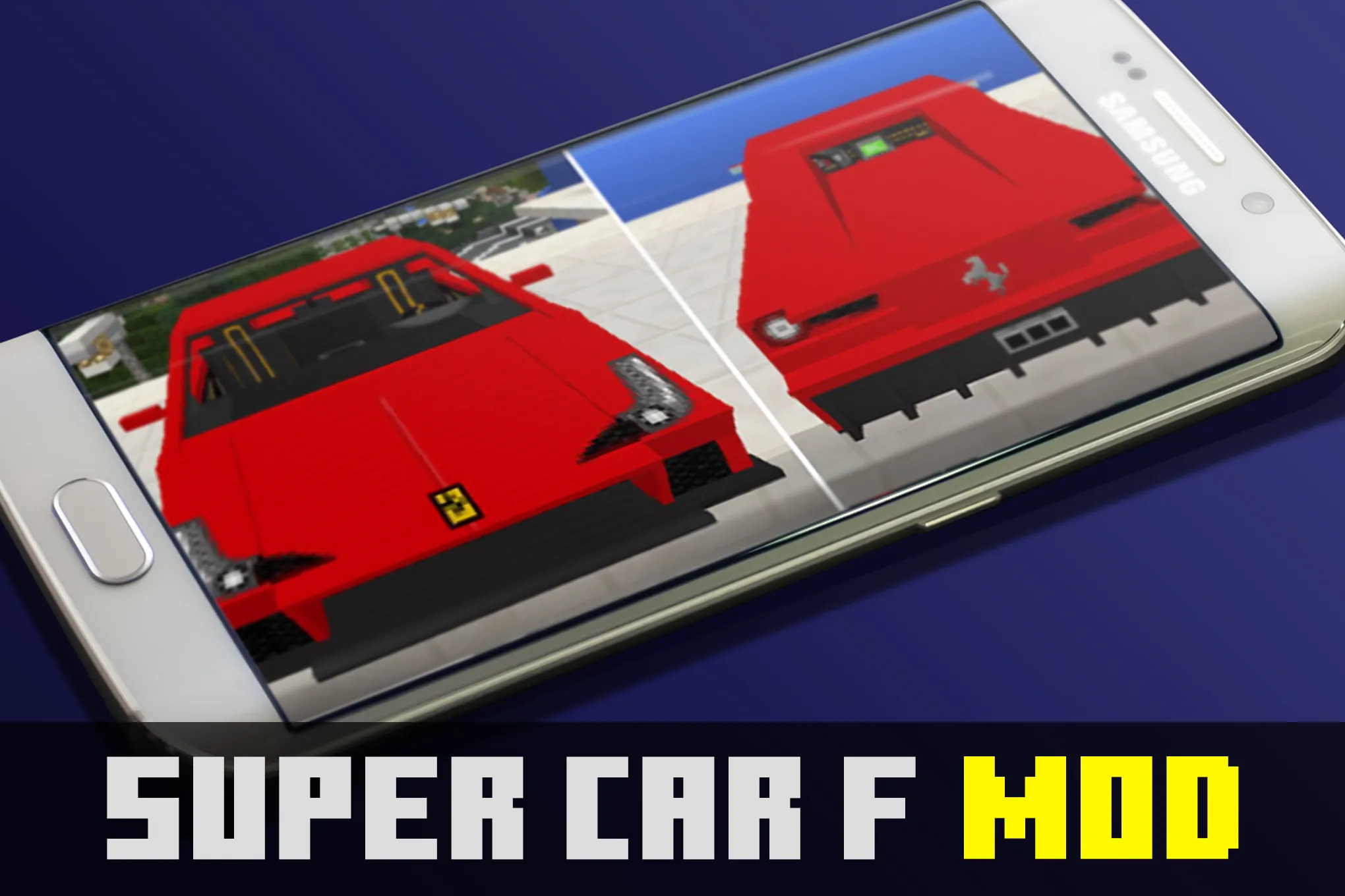 Super car f mod for mcpe | Indus Appstore | Screenshot