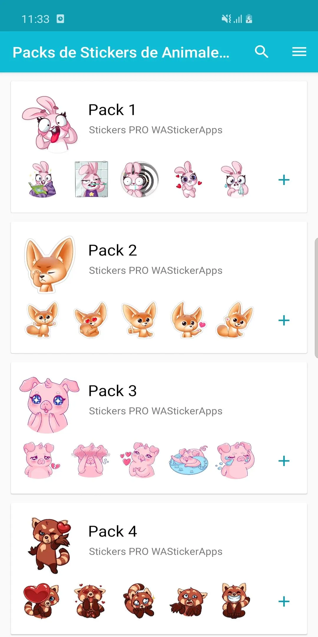 Beautiful Animals Stickers | Indus Appstore | Screenshot