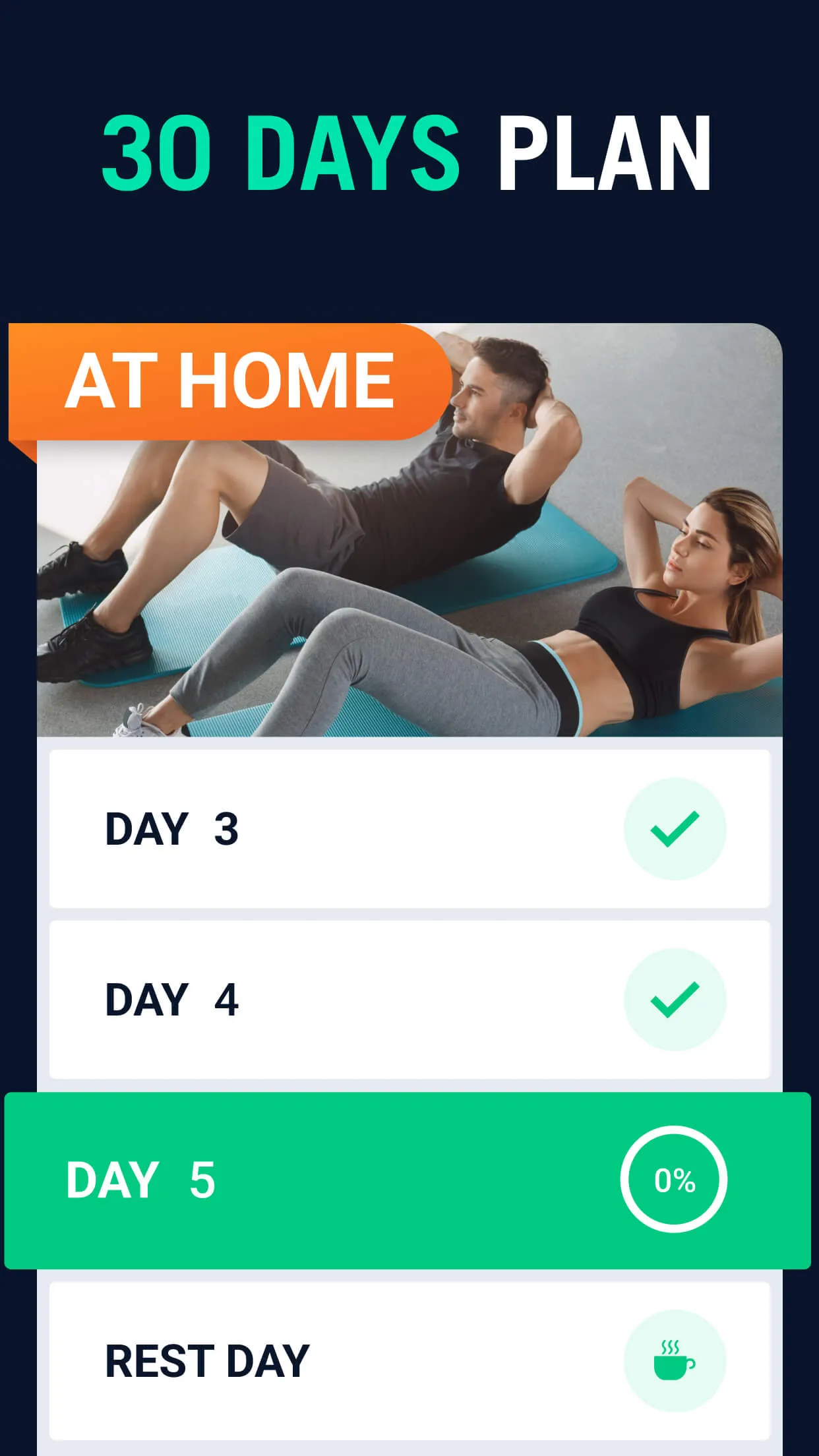 30 Day Fitness Challenge | Indus Appstore | Screenshot