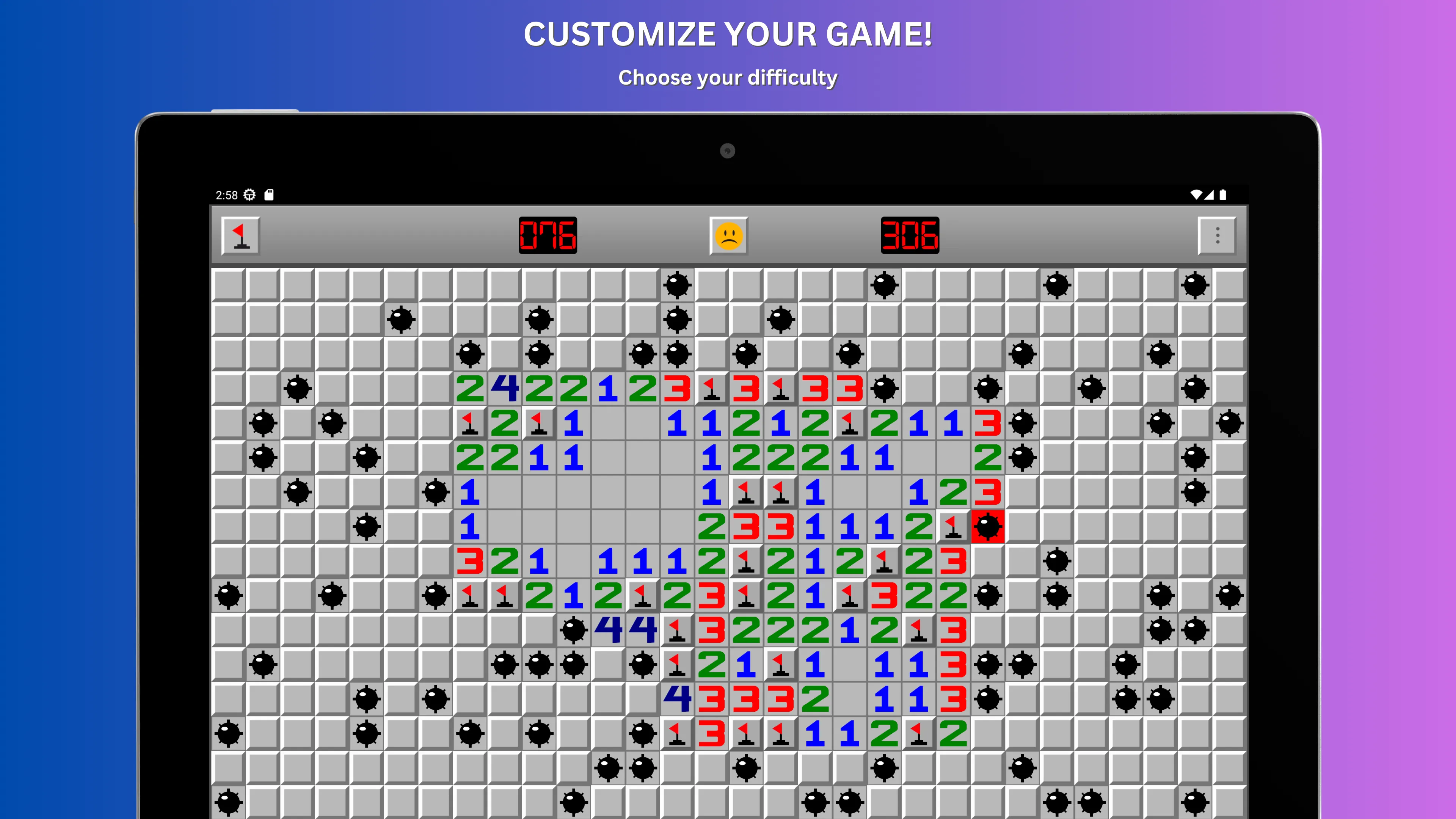 Minesweeper RETRO | Indus Appstore | Screenshot