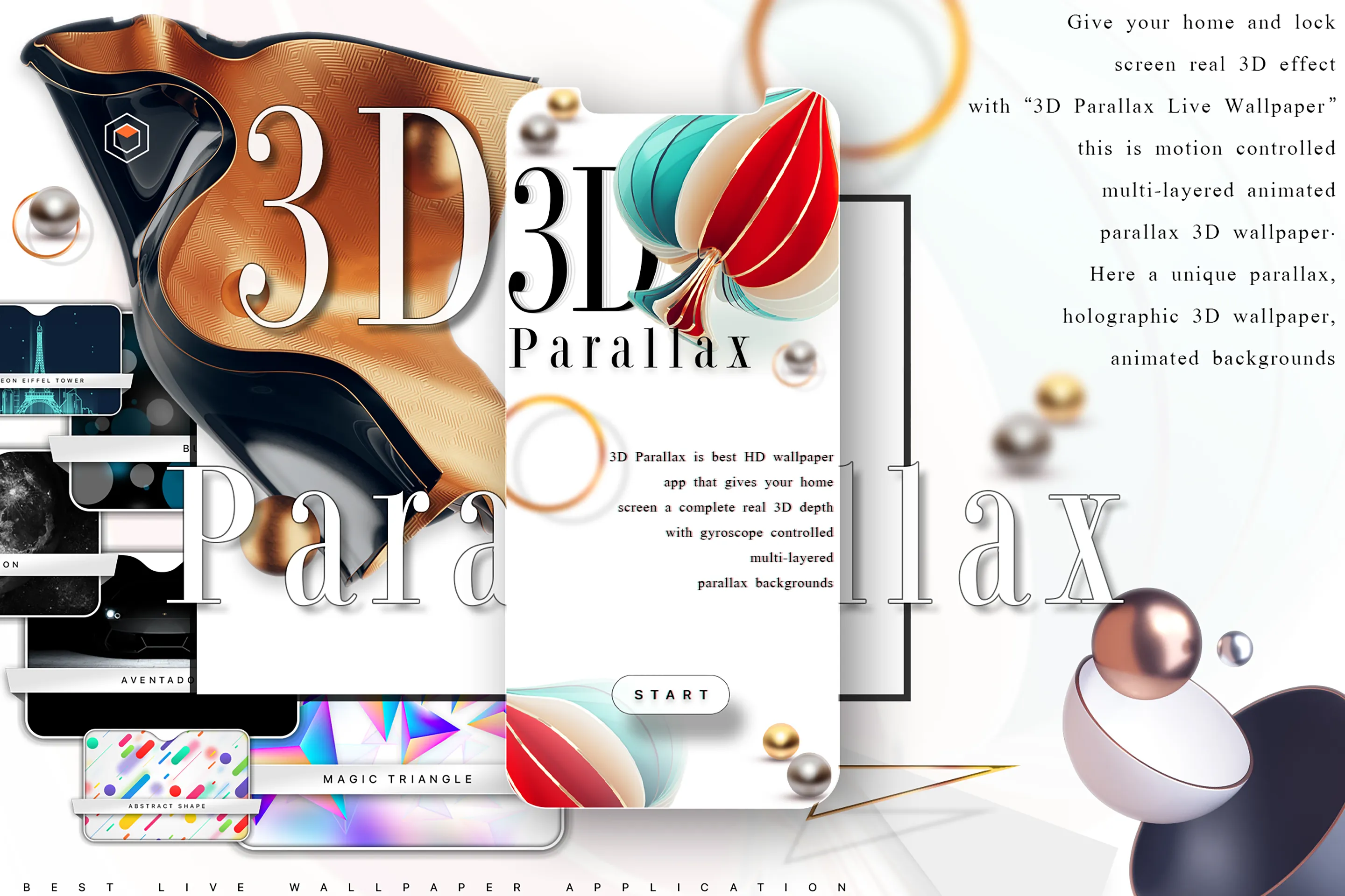 3D Parallax Live Wallpaper | Indus Appstore | Screenshot