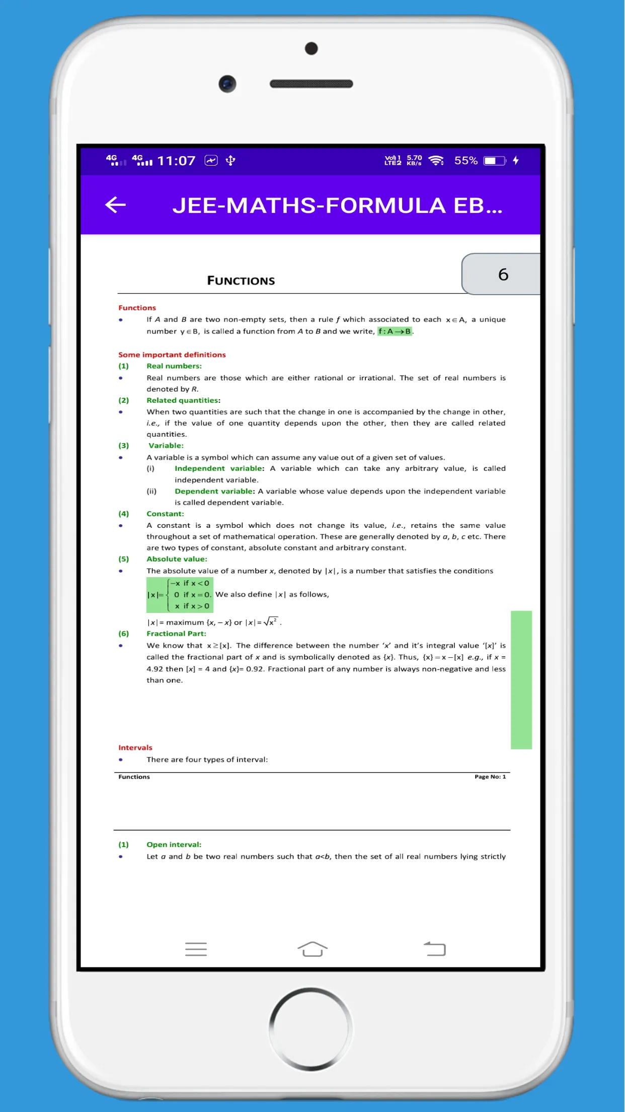 Maths Formula Ebook Vol-1 | Indus Appstore | Screenshot