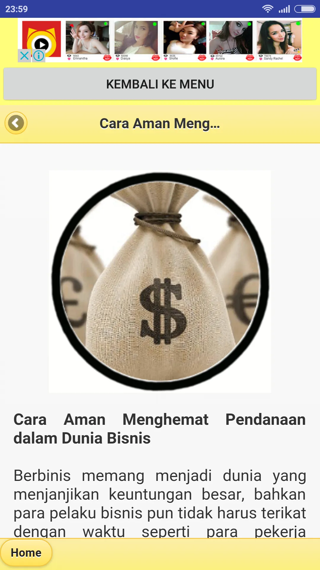 Kiat Sukses Dalam Berbisnis | Indus Appstore | Screenshot