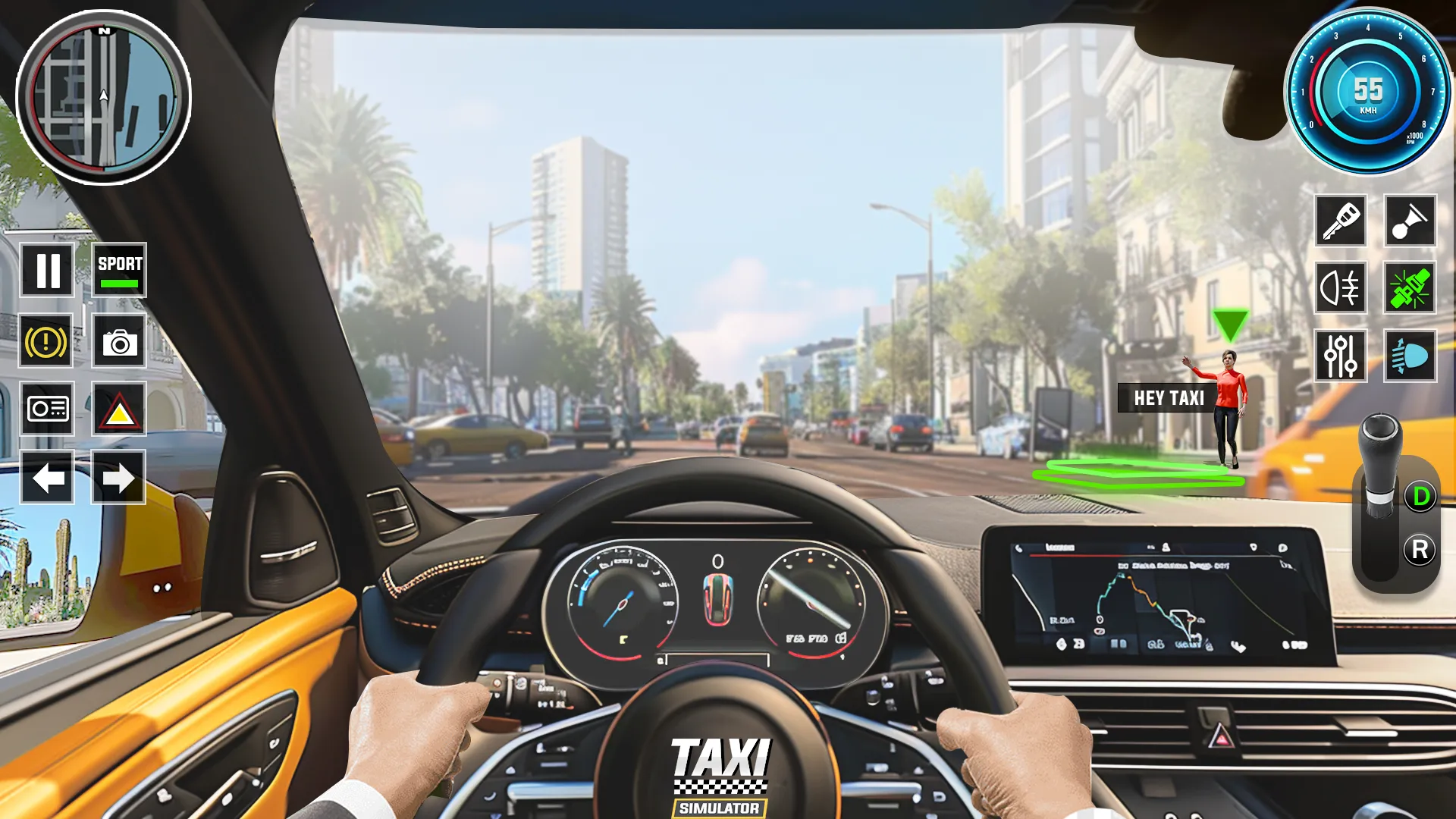 US Taxi Driver: Taxi Games | Indus Appstore | Screenshot