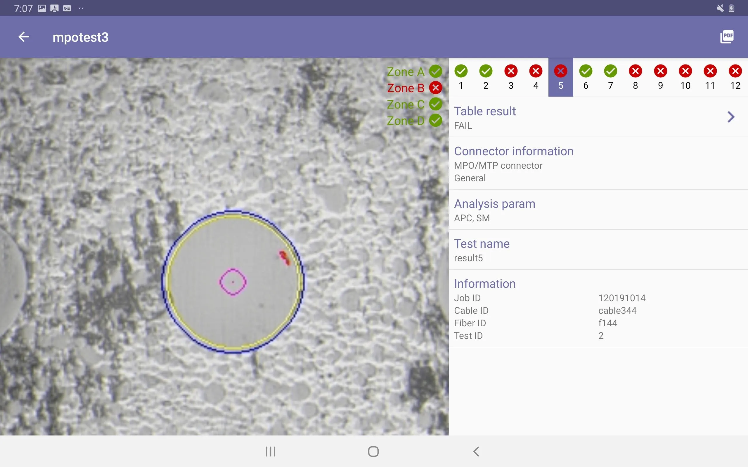 Fiberizer Mobile Scope | Indus Appstore | Screenshot