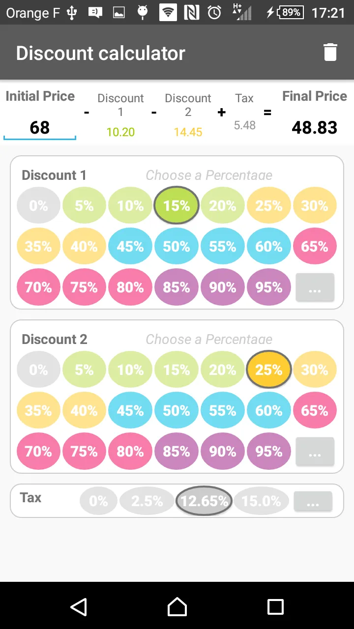 Discount Calculator | Indus Appstore | Screenshot