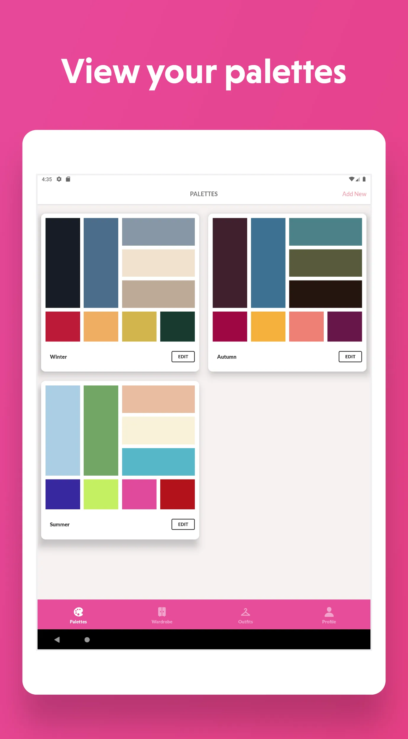 The 'drobe - Outfit Planner | Indus Appstore | Screenshot