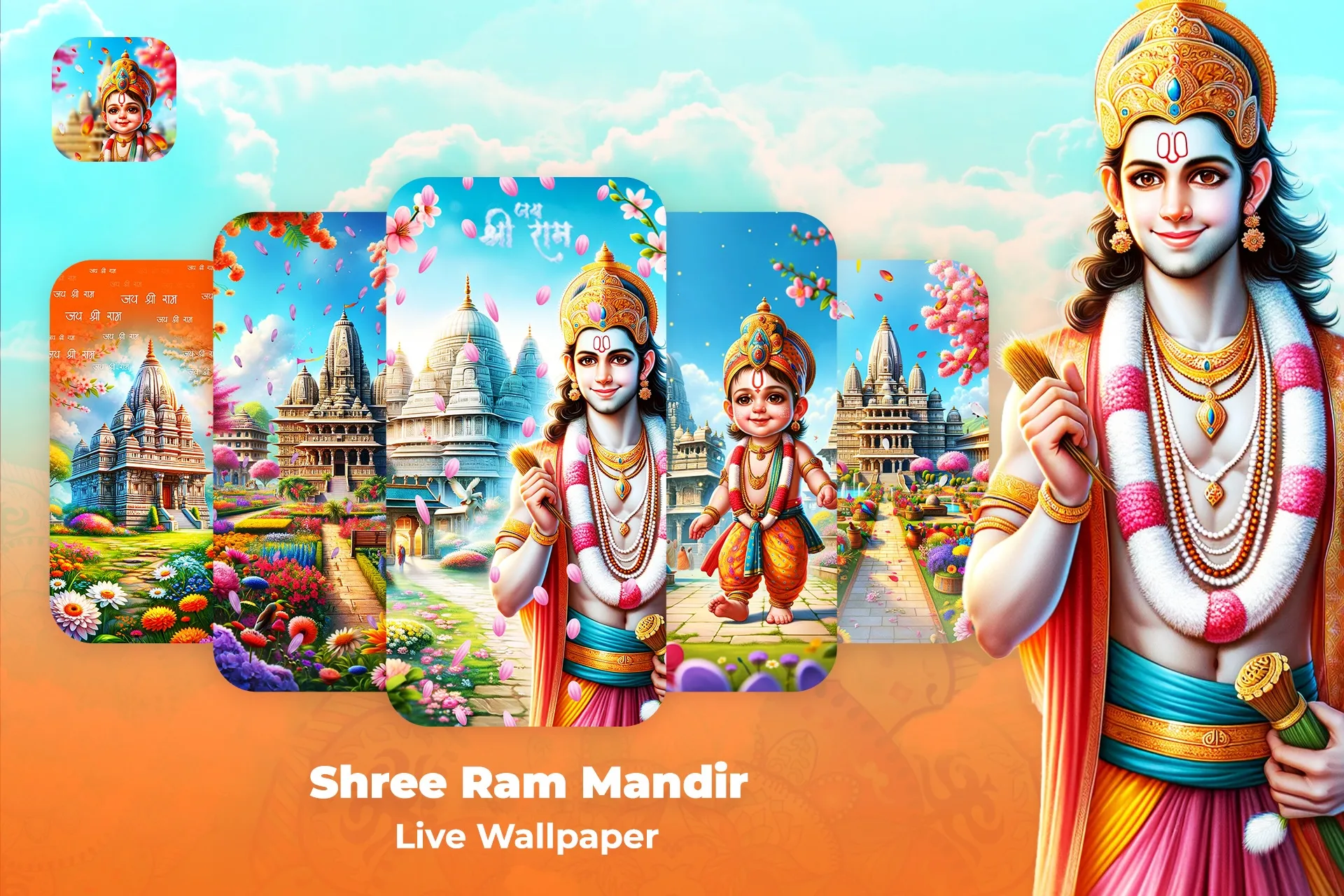 Shri Ram Wallpaper : Ayodhya | Indus Appstore | Screenshot