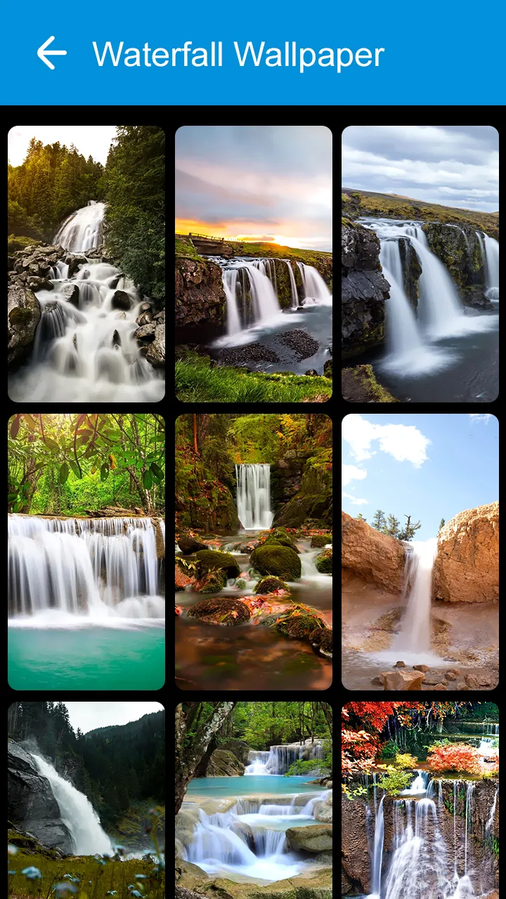 Waterfall Wallpaper 2023 | Indus Appstore | Screenshot