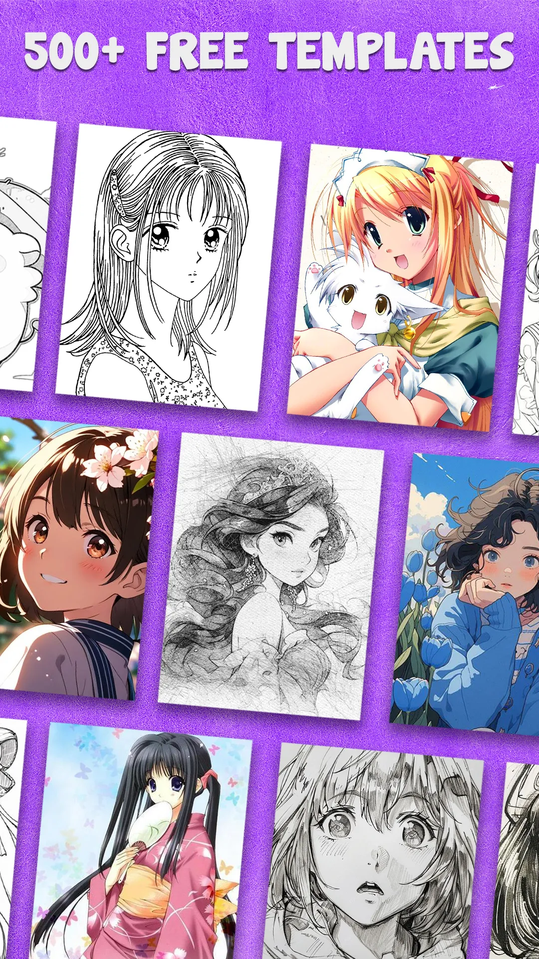 AR Drawing Anime Sketch | Indus Appstore | Screenshot