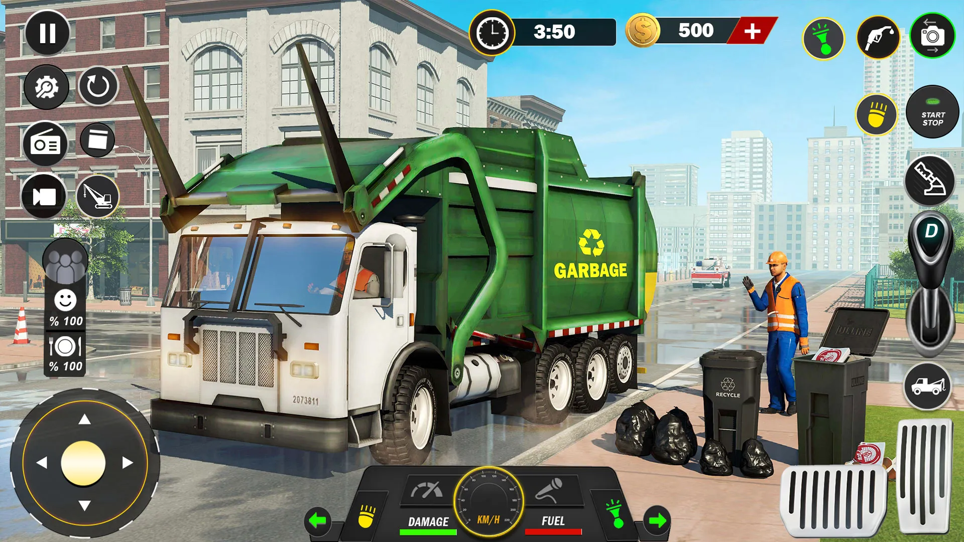 Garbage Truck Driving Games | Indus Appstore | Screenshot