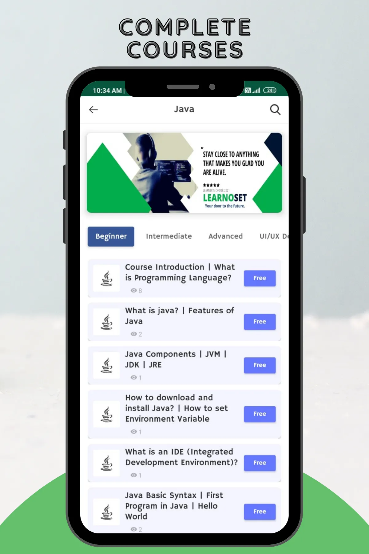 Learnoset-Learn Java & Android | Indus Appstore | Screenshot