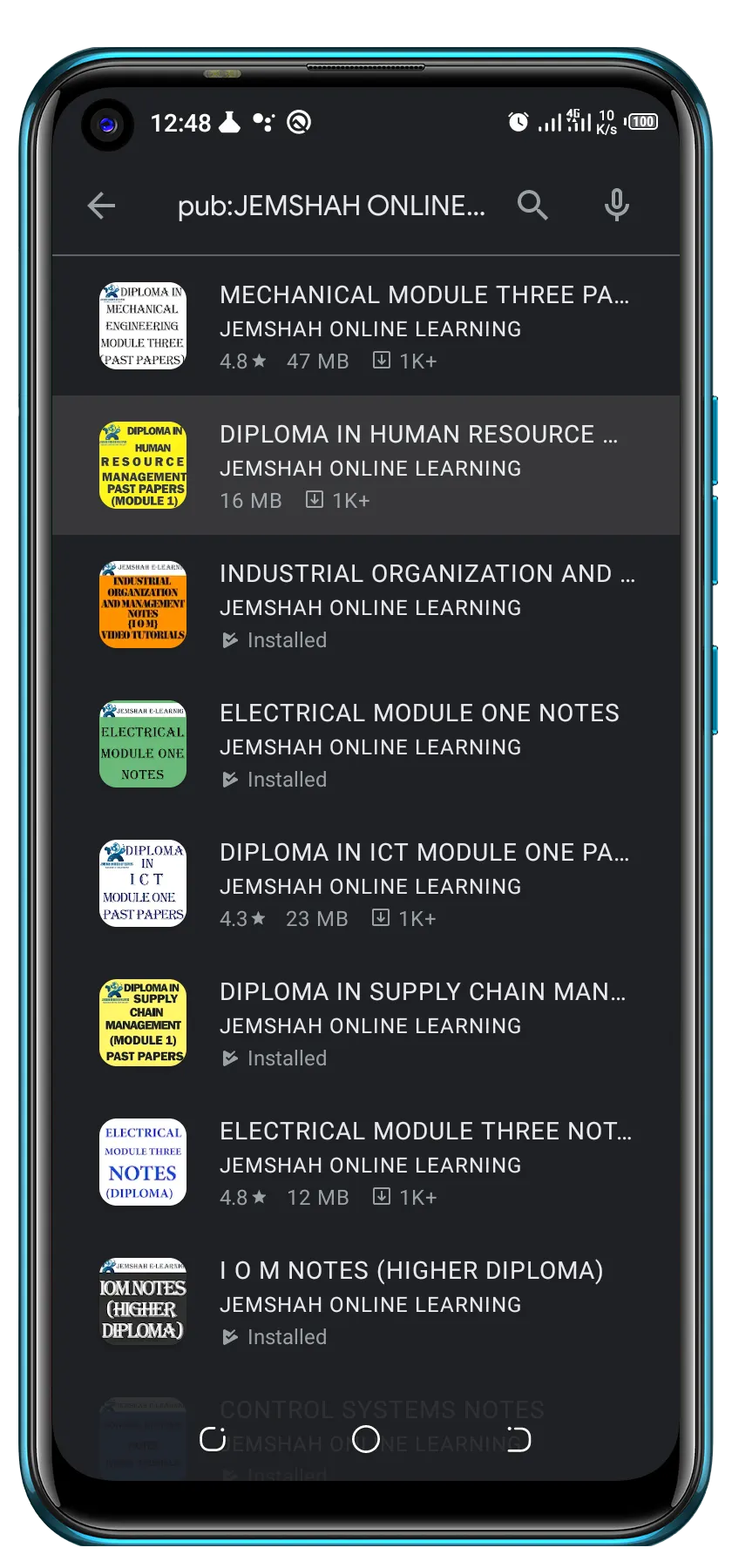 CONTROL SYSTEMS NOTES | Indus Appstore | Screenshot