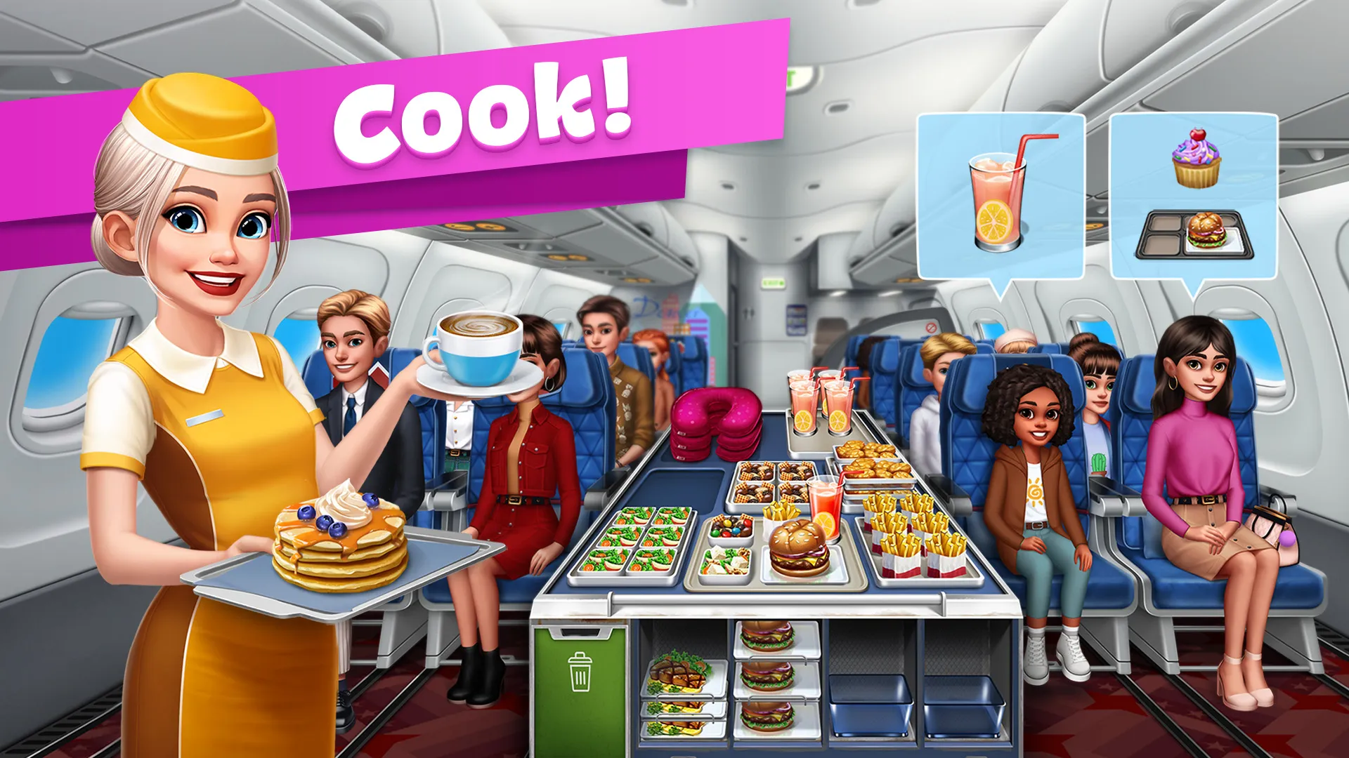 Airplane Chefs - Cooking Game | Indus Appstore | Screenshot