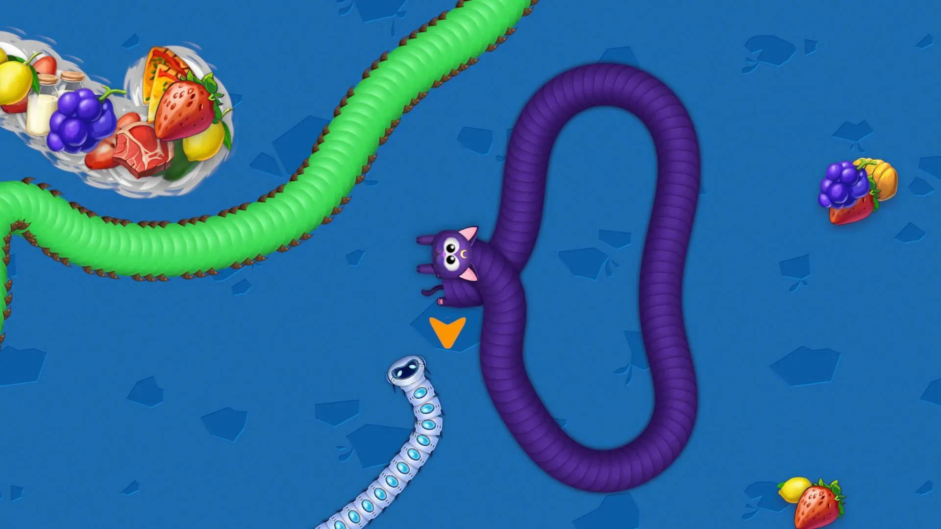 Worm Family - Eat em All | Indus Appstore | Screenshot