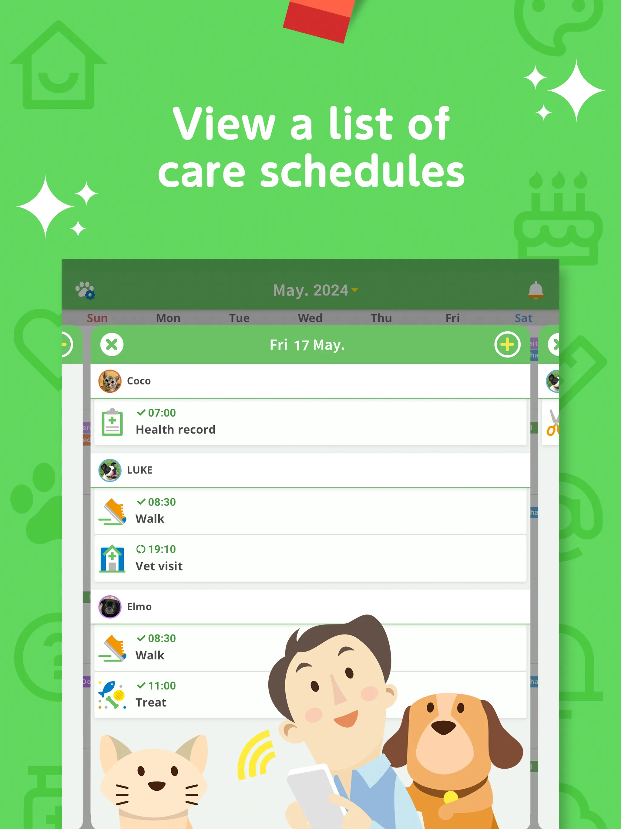 uchiccolog : Pets Scheduler | Indus Appstore | Screenshot