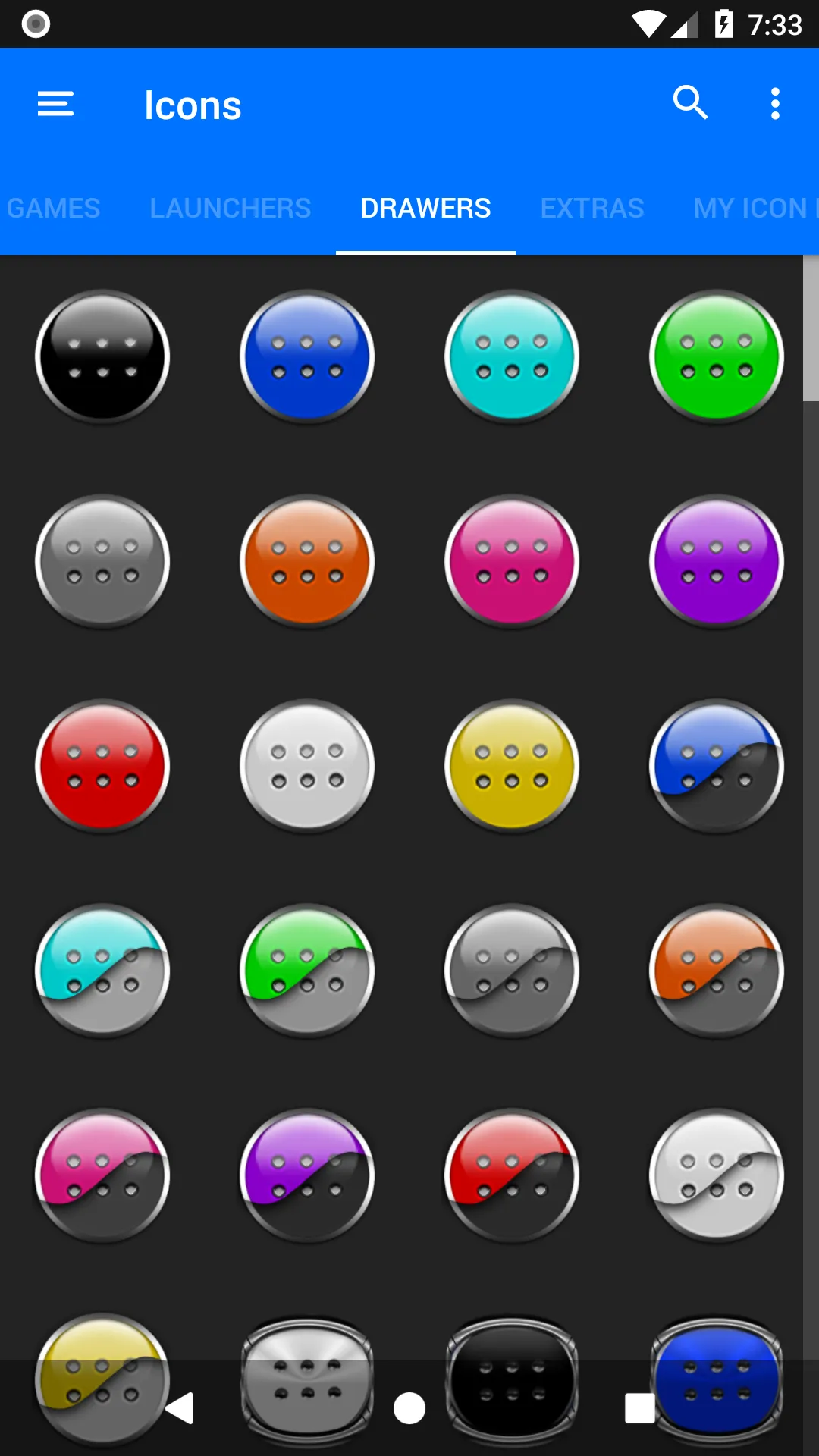 Teal Icon Pack Style 3 | Indus Appstore | Screenshot