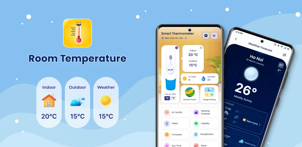 Room Temperature Thermometer | Indus Appstore | Screenshot