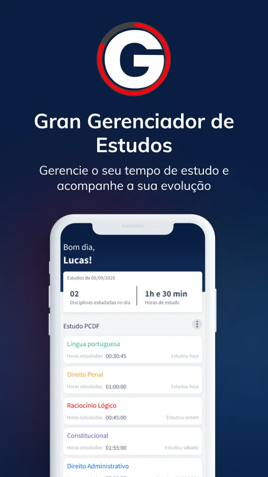 Gran Gerenciador de Estudos | Indus Appstore | Screenshot