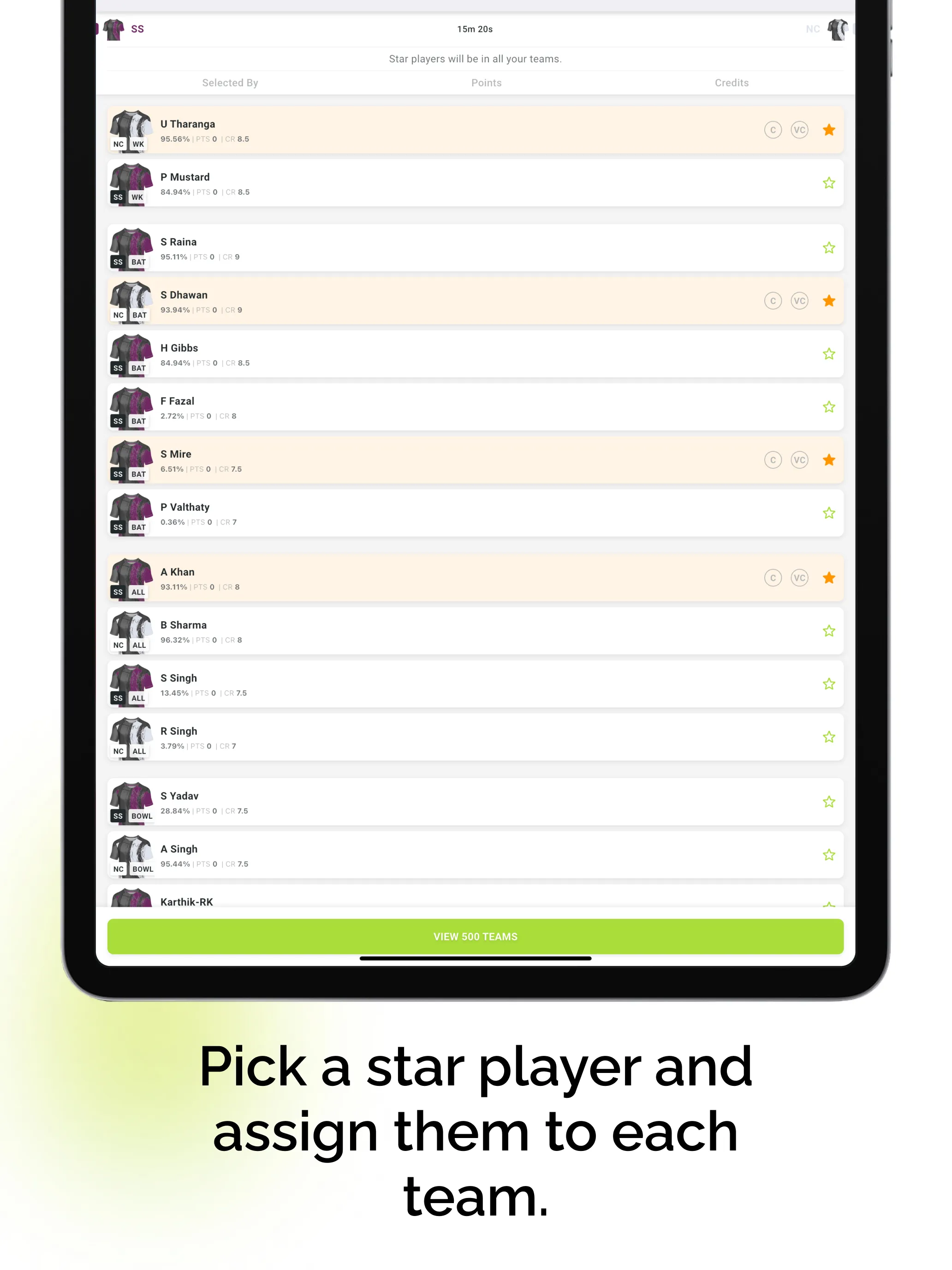 Team Master Pro | Indus Appstore | Screenshot