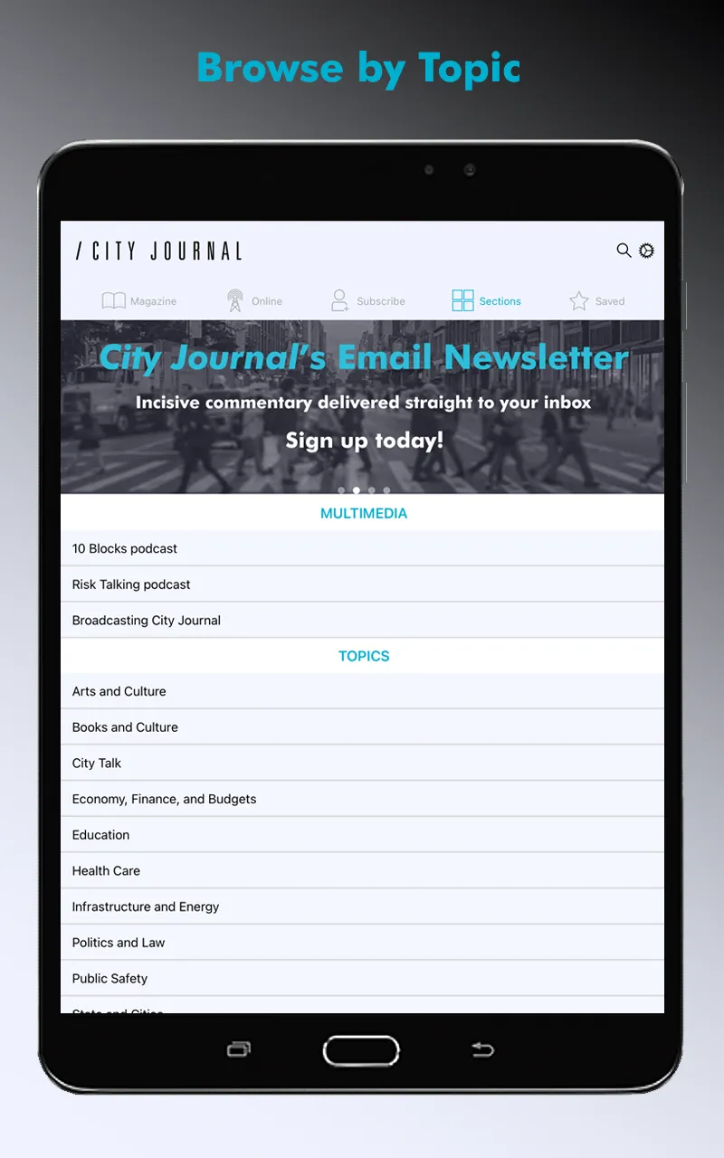 City Journal | Indus Appstore | Screenshot