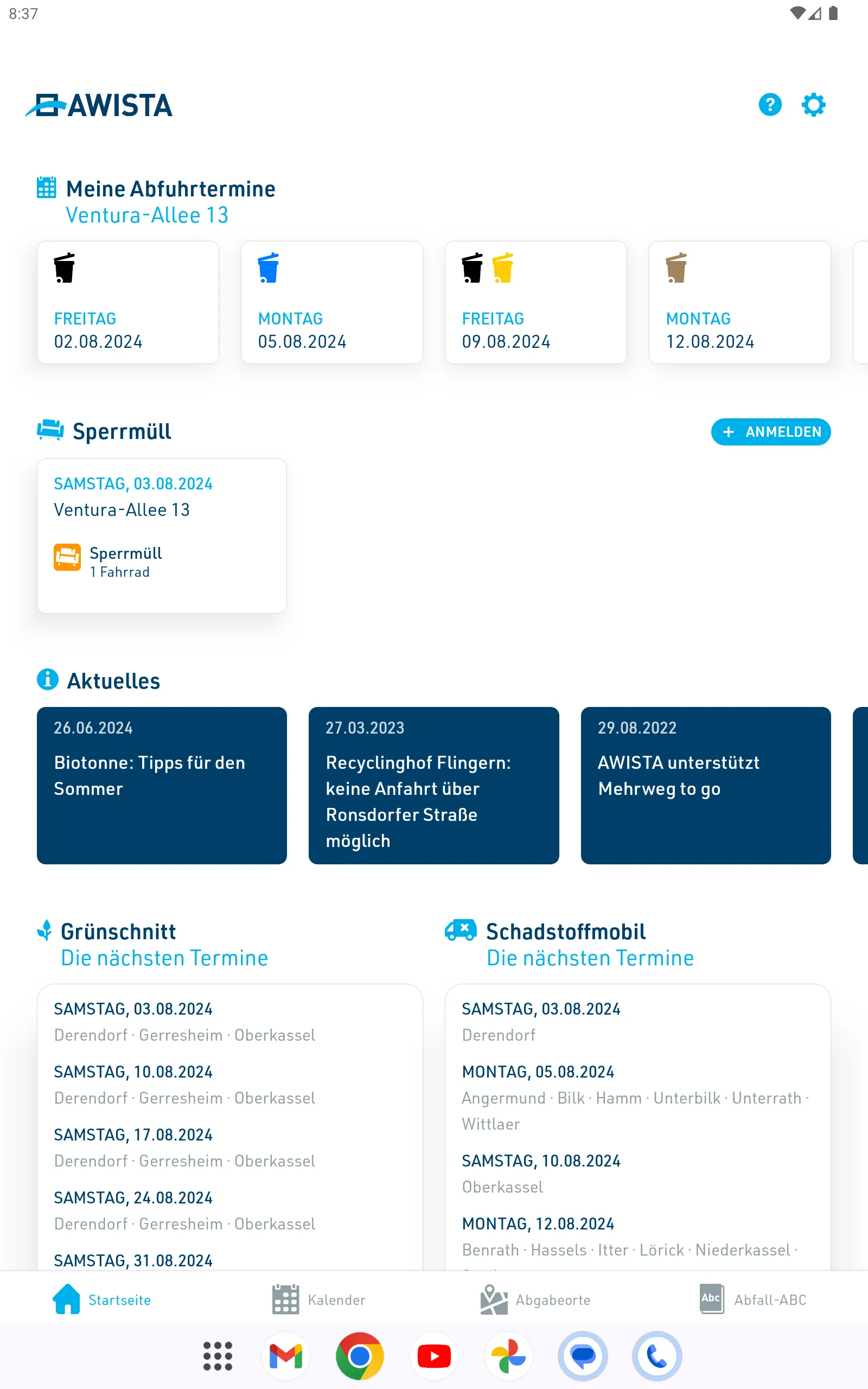 AWISTA Kommunal | Indus Appstore | Screenshot