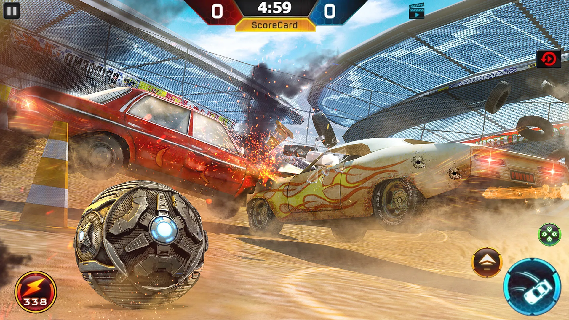 Rocket Car Soccer League Games | Indus Appstore | Screenshot