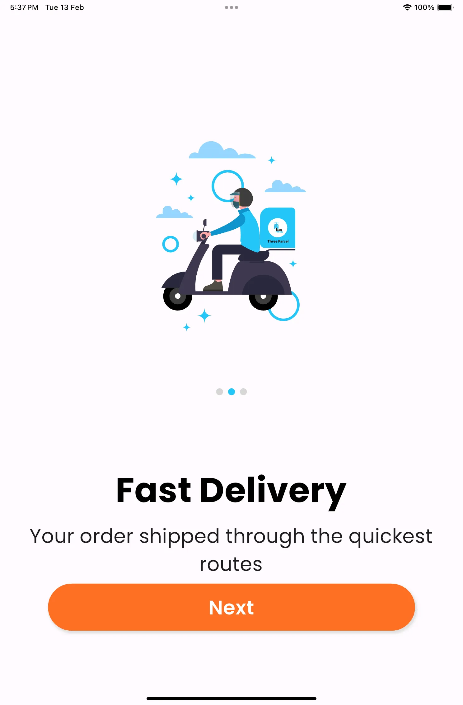 Three Parcel - Delivery | Indus Appstore | Screenshot