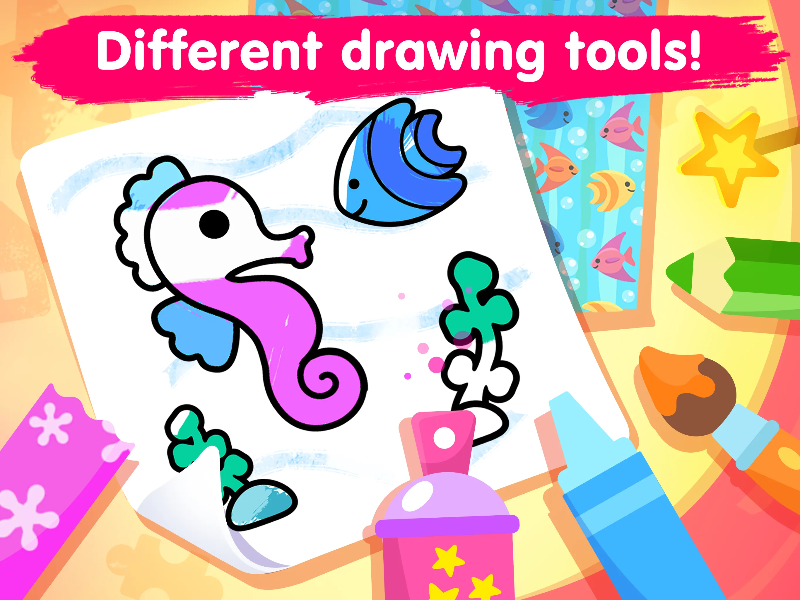 Coloring games for kids age 2 | Indus Appstore | Screenshot