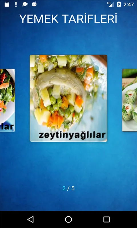 Meze Salata Pilav vb Tarifleri | Indus Appstore | Screenshot