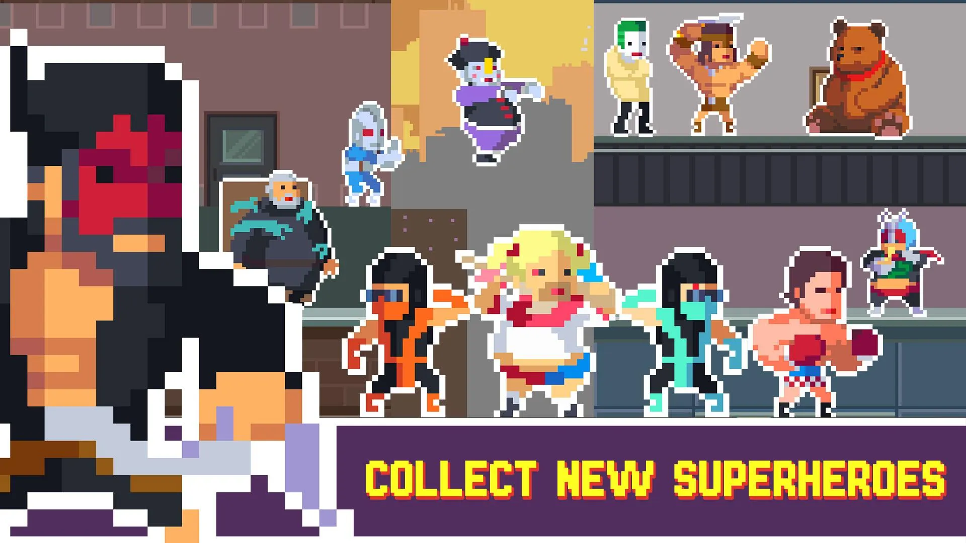 Pixel Super Heroes | Indus Appstore | Screenshot