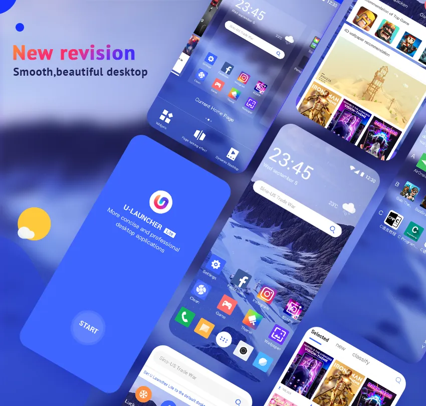 U Launcher Lite-Hide apps | Indus Appstore | Screenshot