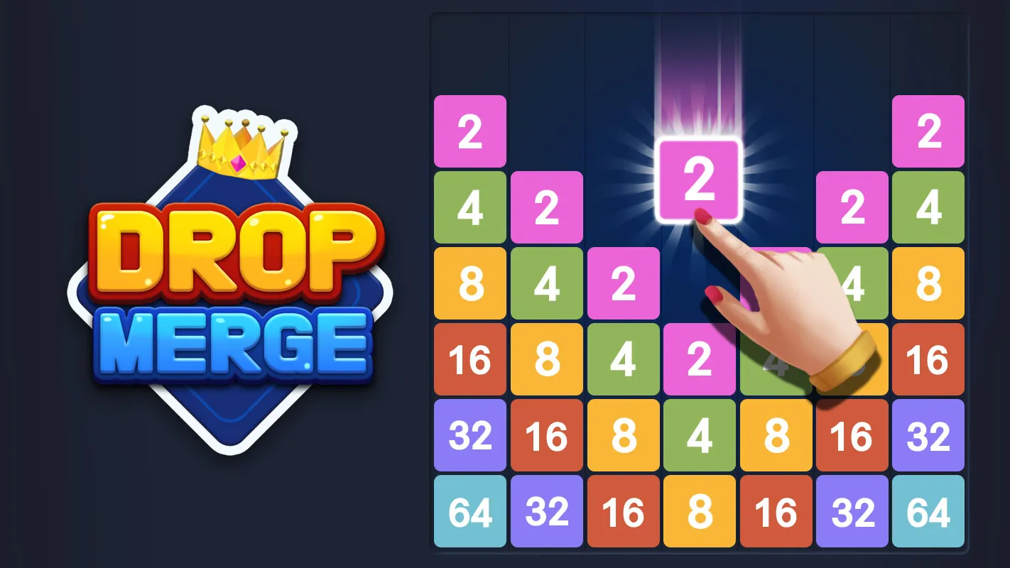 Drop Merge : Number Puzzle | Indus Appstore | Screenshot