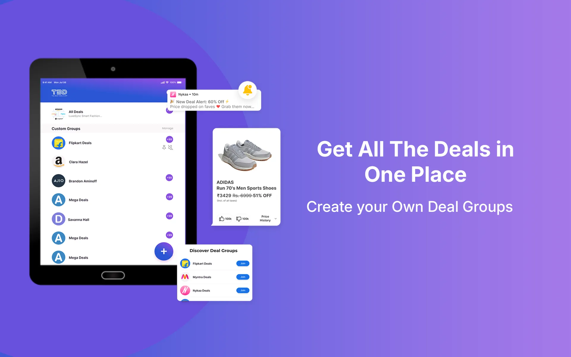 TBD : The deals app | Indus Appstore | Screenshot