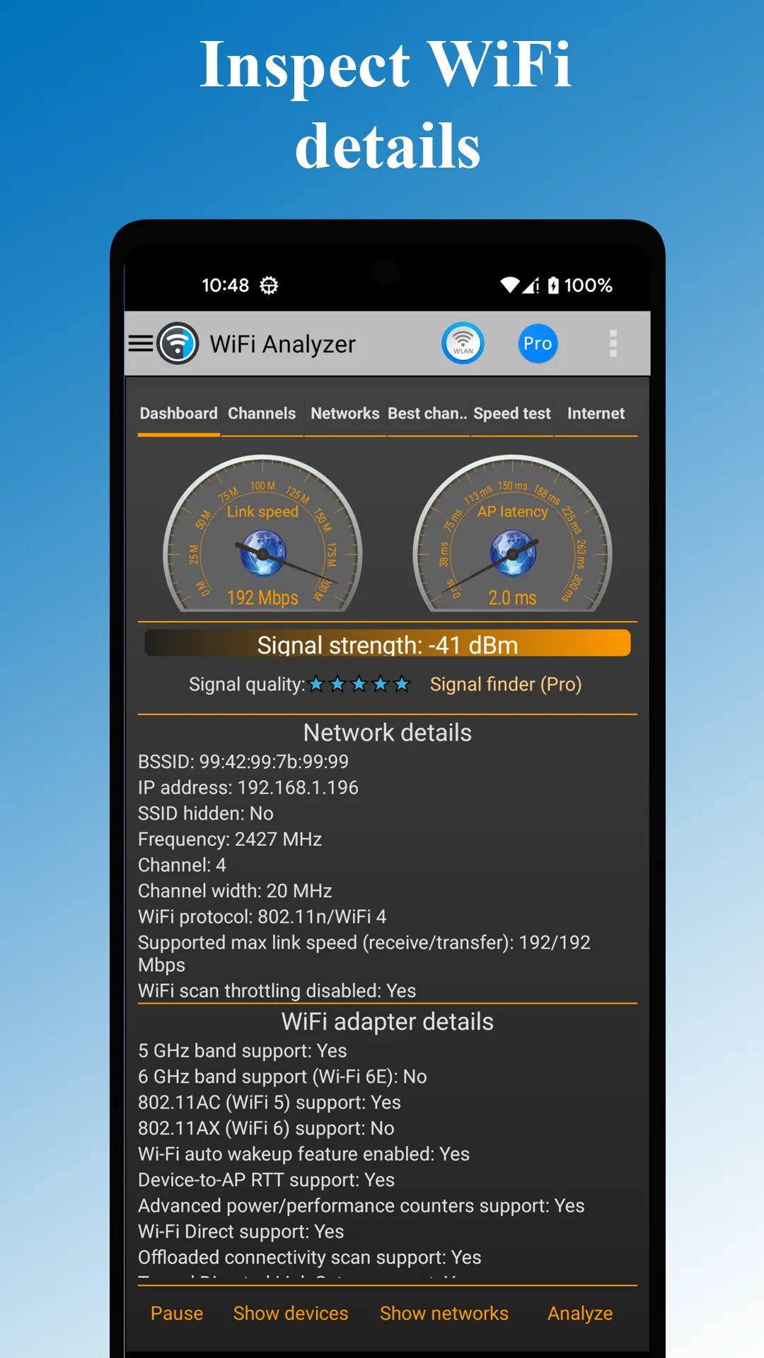 WiFi Analyzer | Indus Appstore | Screenshot