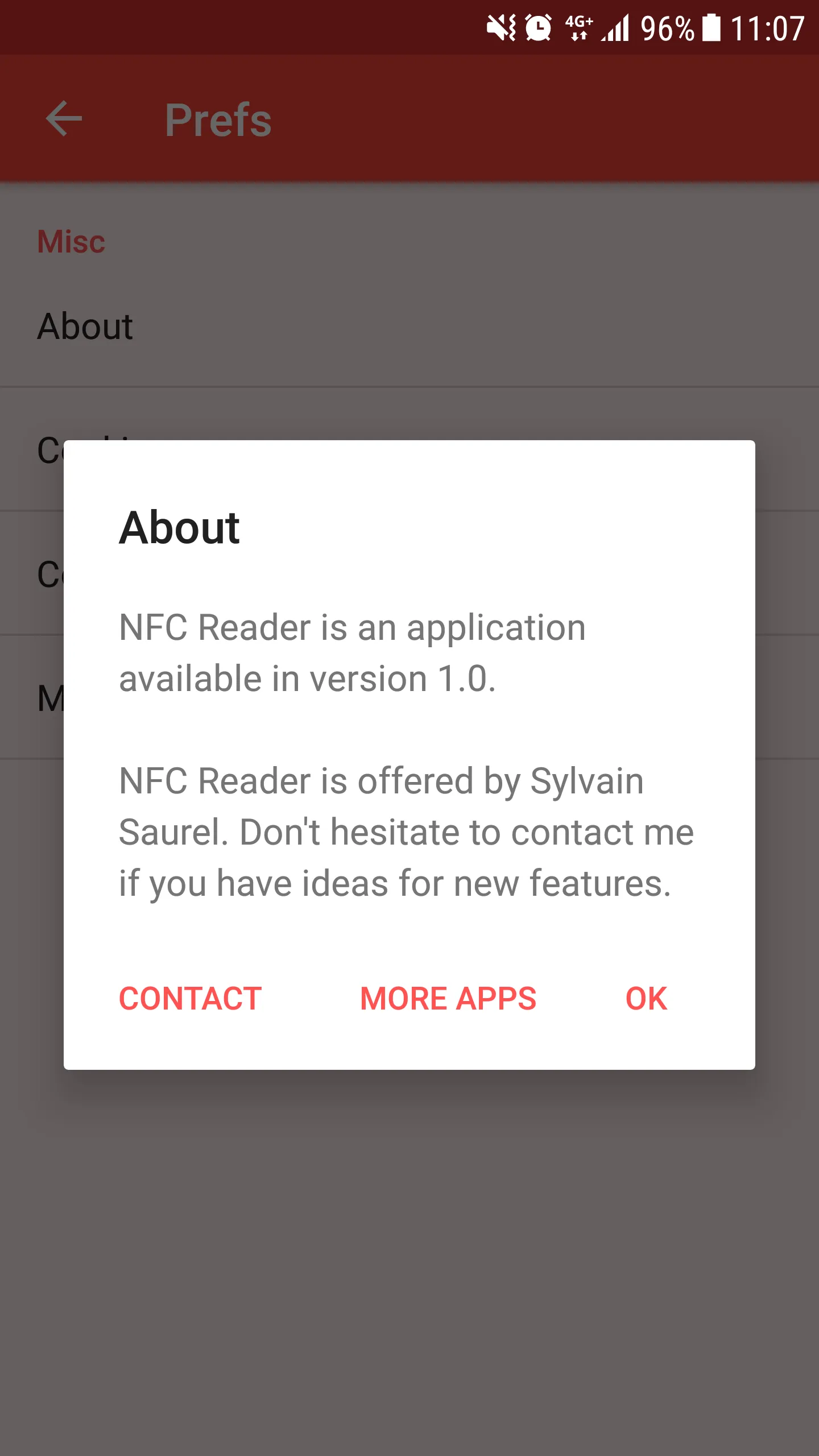 NFC Reader | Indus Appstore | Screenshot