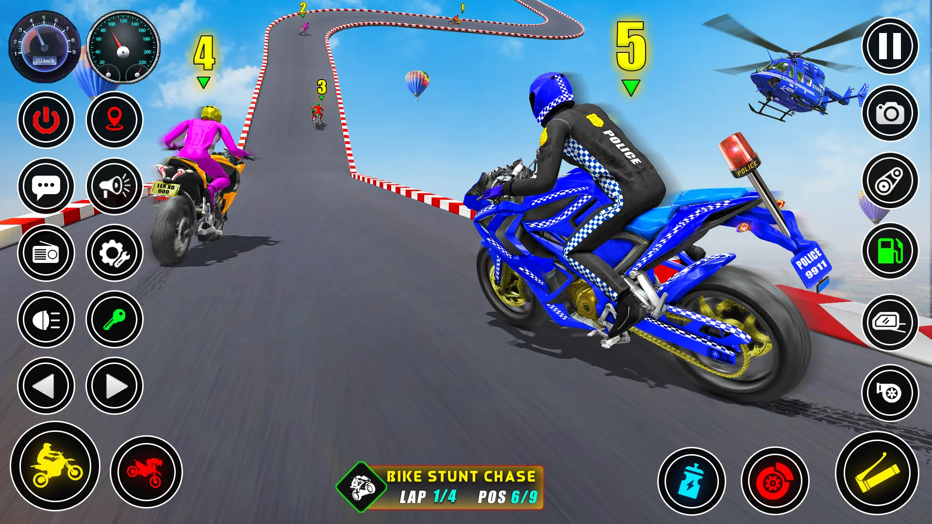 Police bike Stunt Bike Racing | Indus Appstore | Screenshot