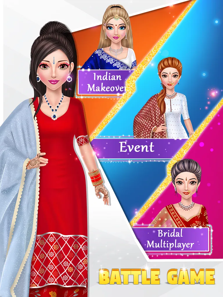 Indian Wedding: DressUp Makeup | Indus Appstore | Screenshot