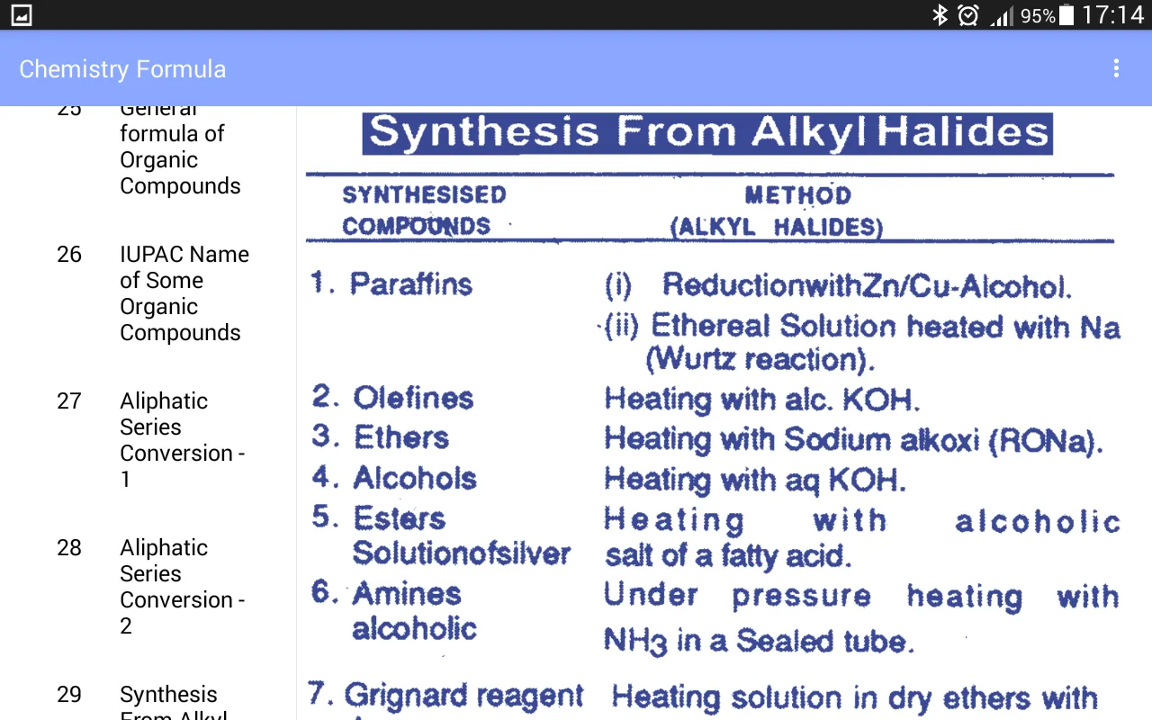 Chemistry Formula | Indus Appstore | Screenshot