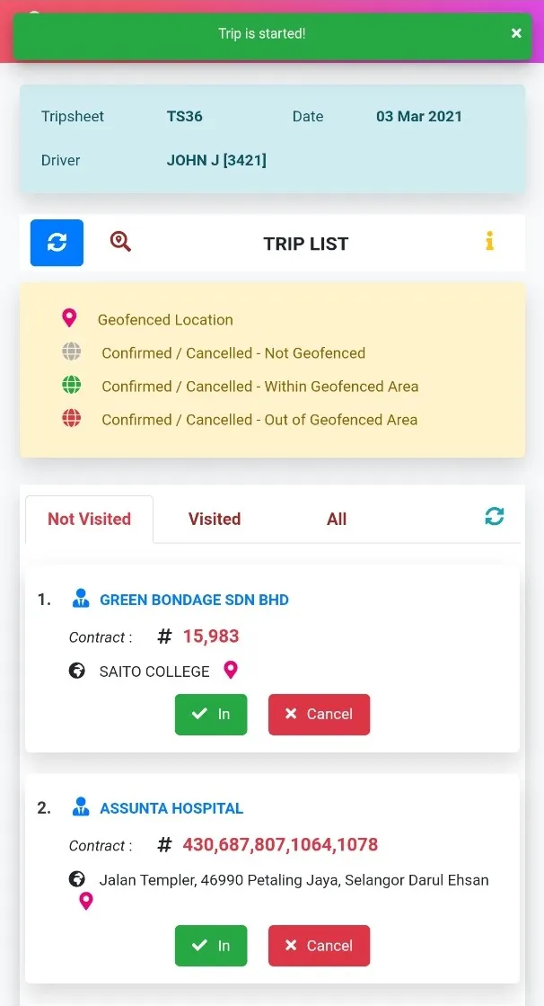 SG Log Tracker | Indus Appstore | Screenshot