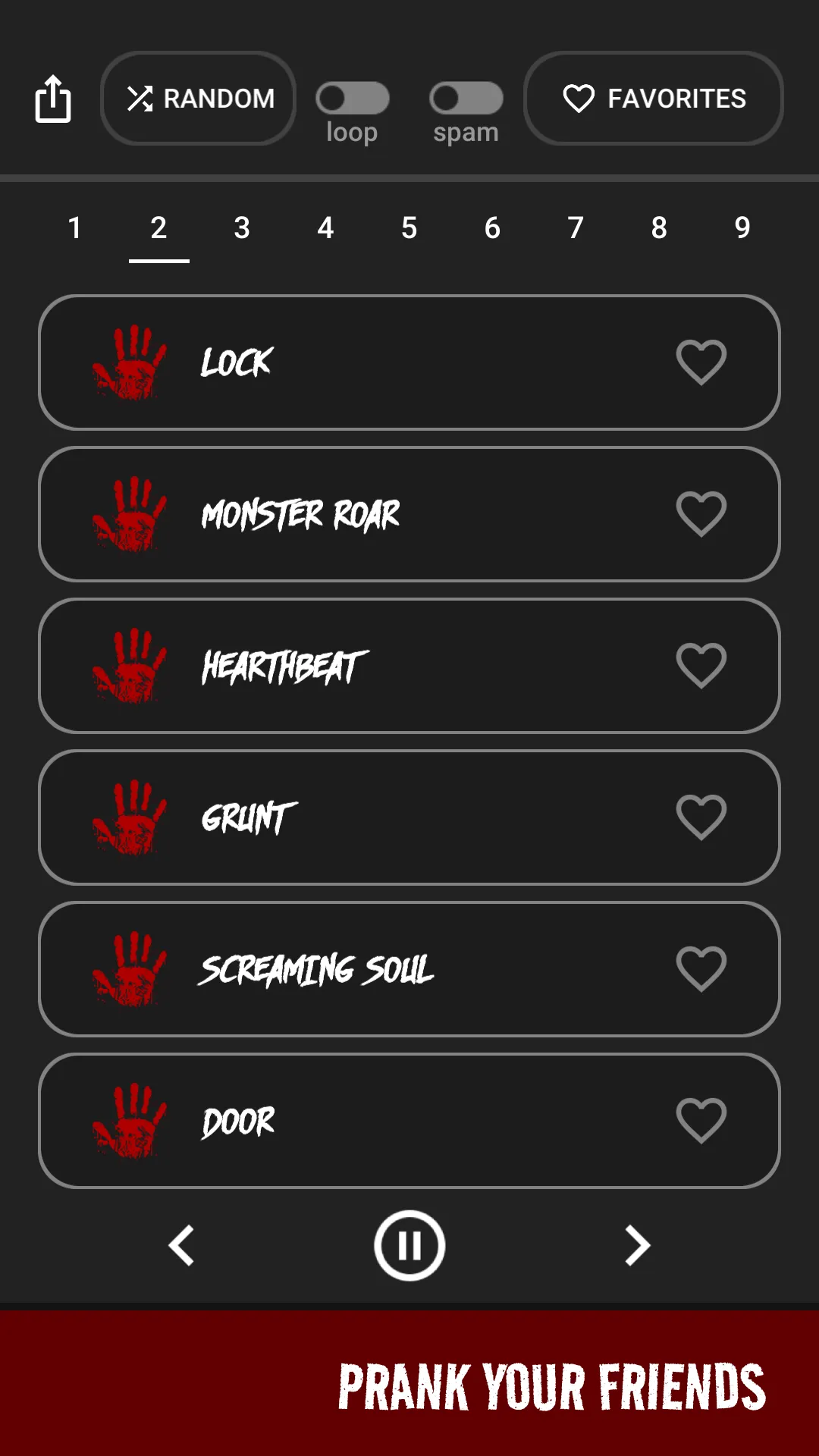 Horror Sounds | Indus Appstore | Screenshot