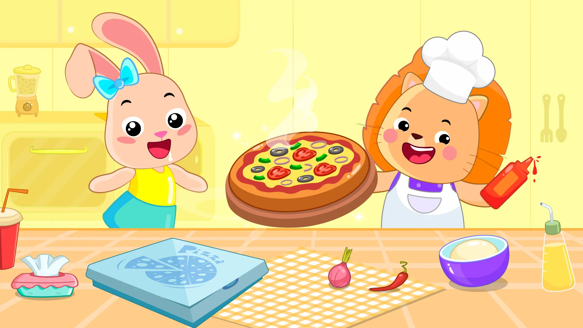 Pizza maker Kids Cooking games | Indus Appstore | Screenshot
