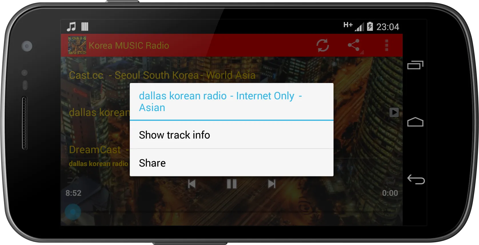 Korea MUSIC Radio | Indus Appstore | Screenshot