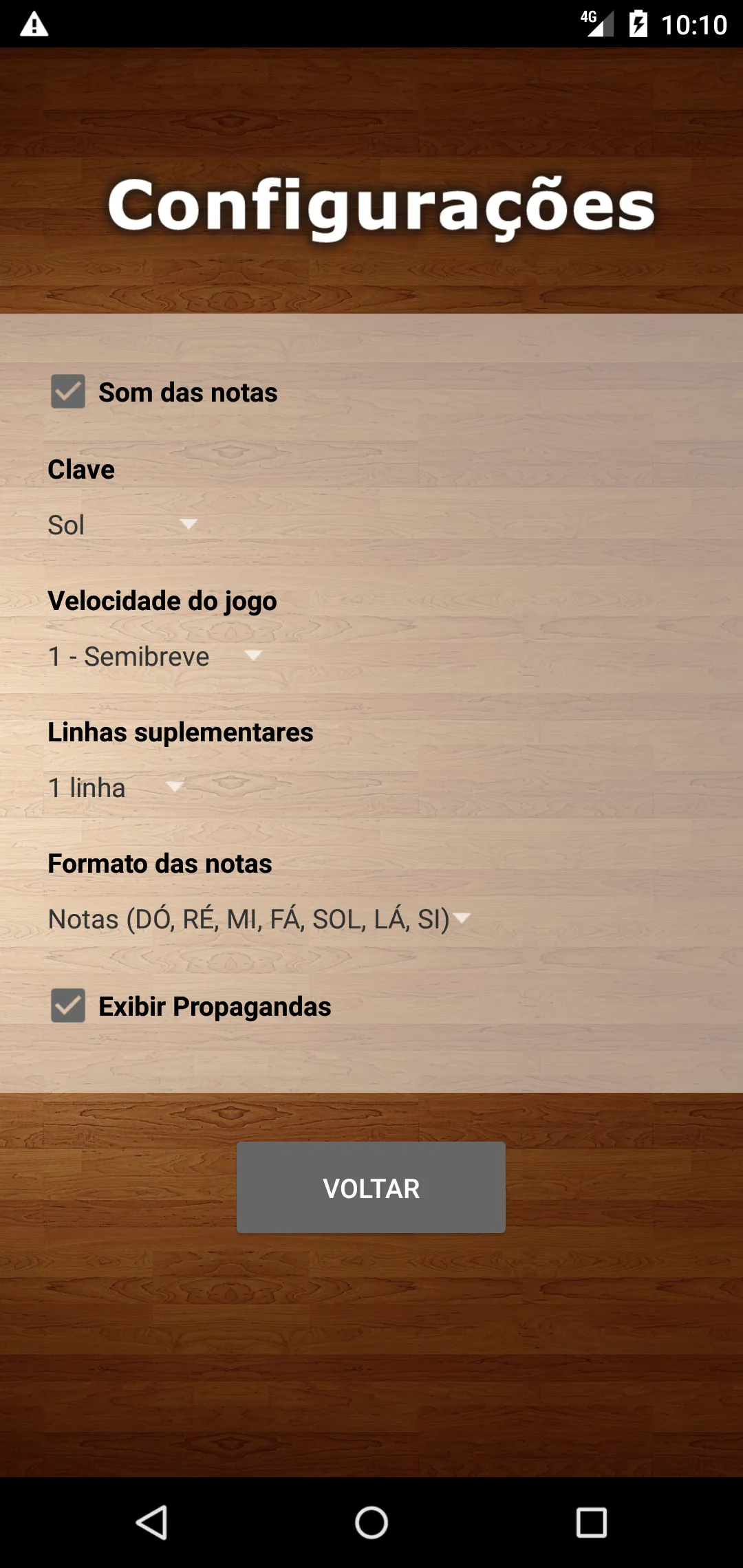 Leitura de Partitura - Jogo | Indus Appstore | Screenshot