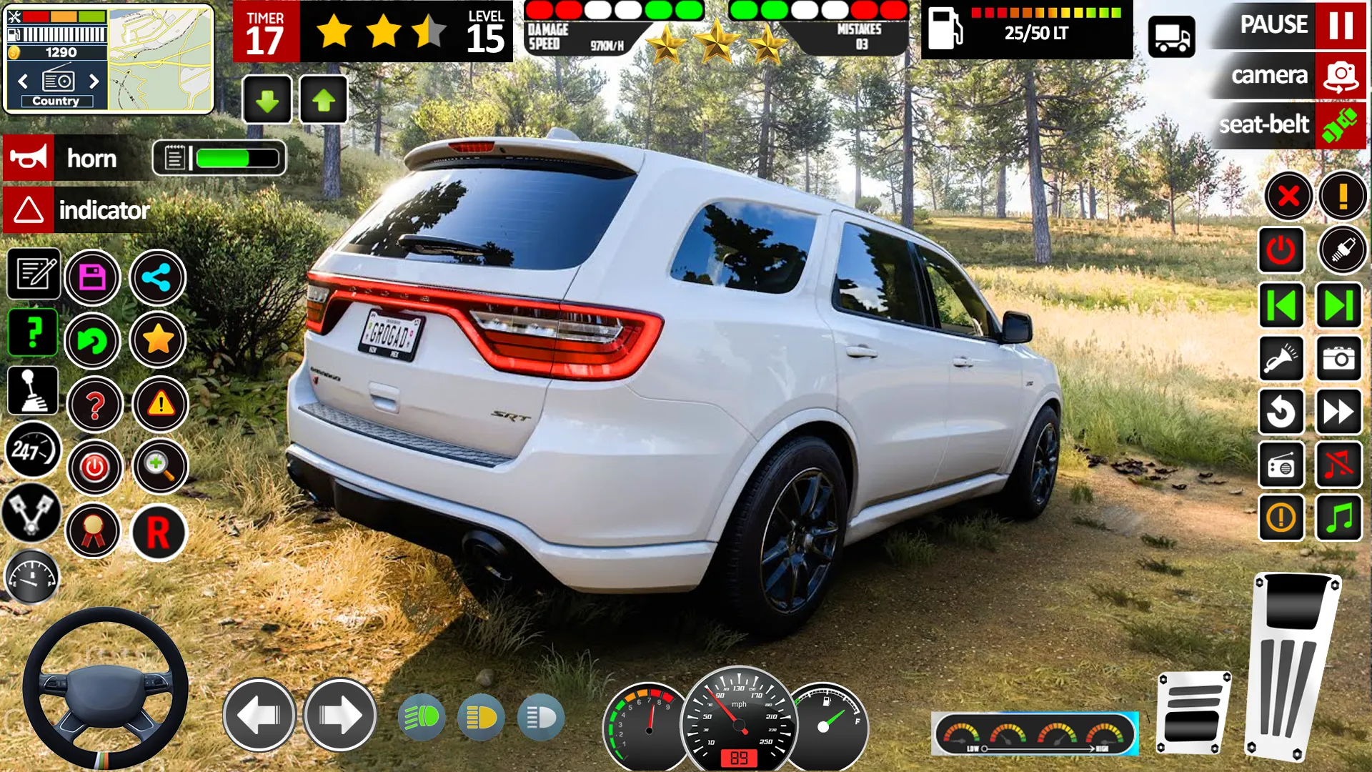 Uphill Mountain Jeep Driver 3D | Indus Appstore | Screenshot