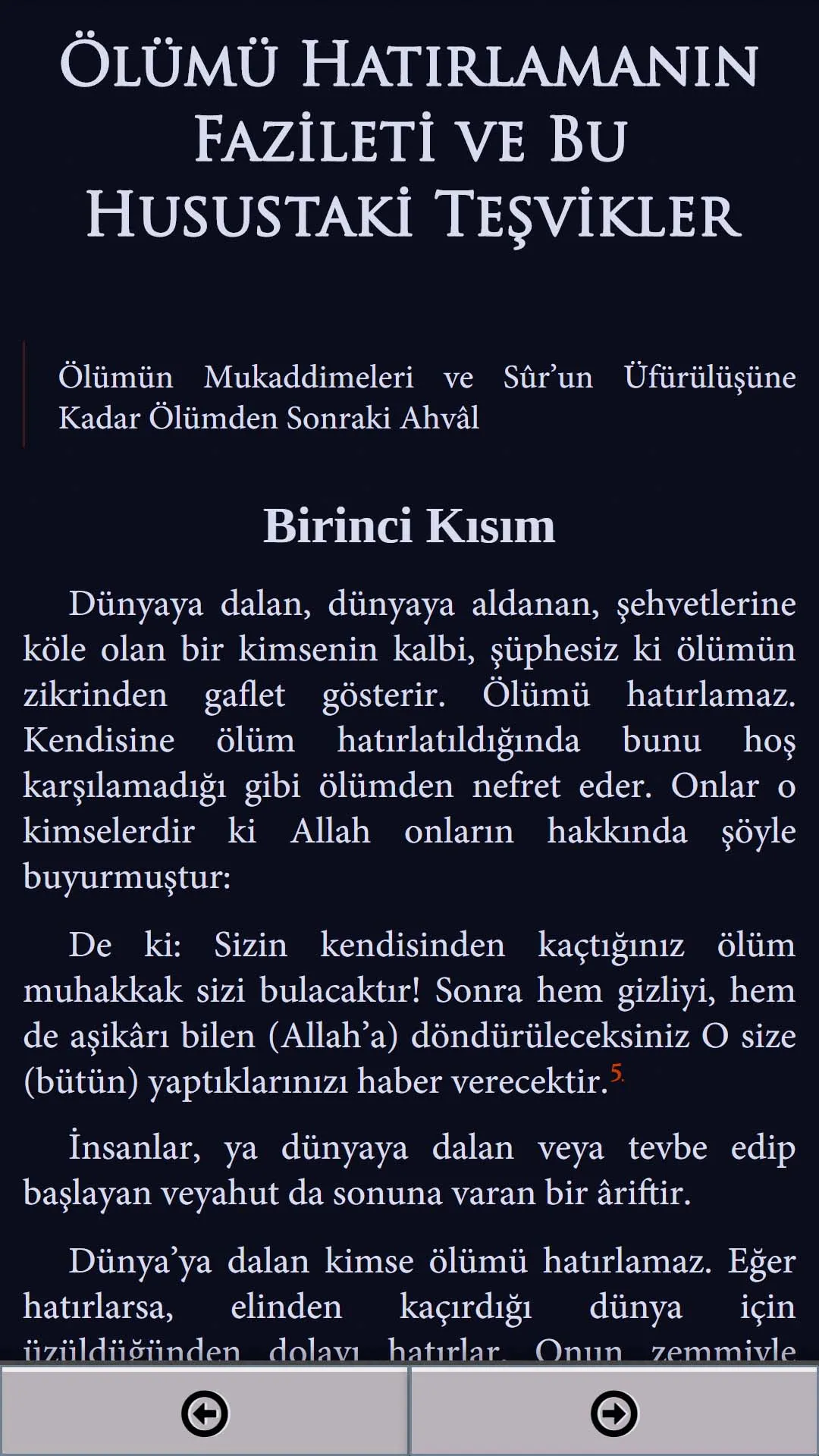 Ölüm ve Sonrası | Indus Appstore | Screenshot