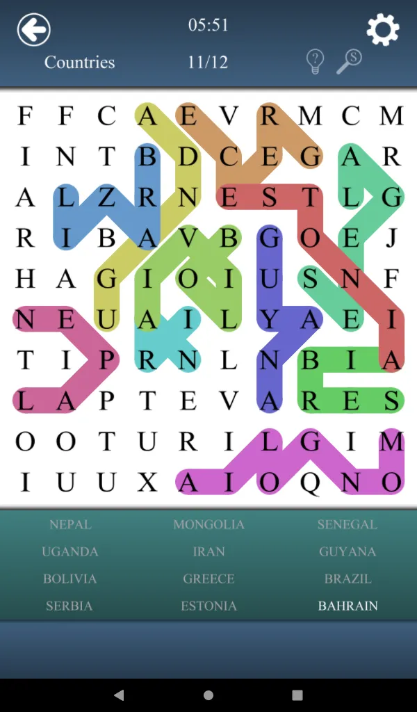 Word Snake | Indus Appstore | Screenshot