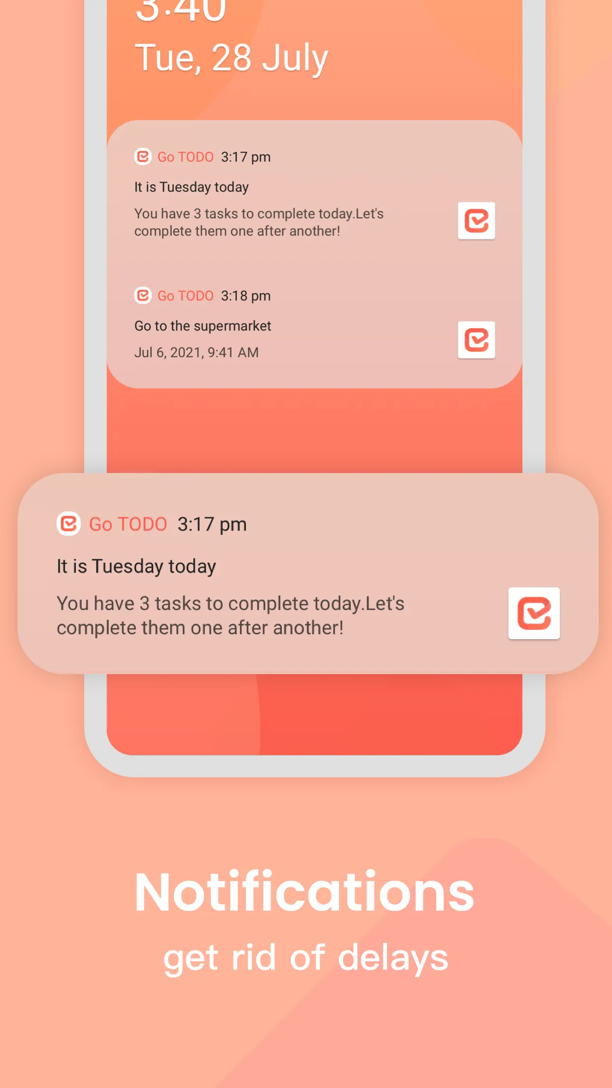 Go Todo - Task List & reminder | Indus Appstore | Screenshot