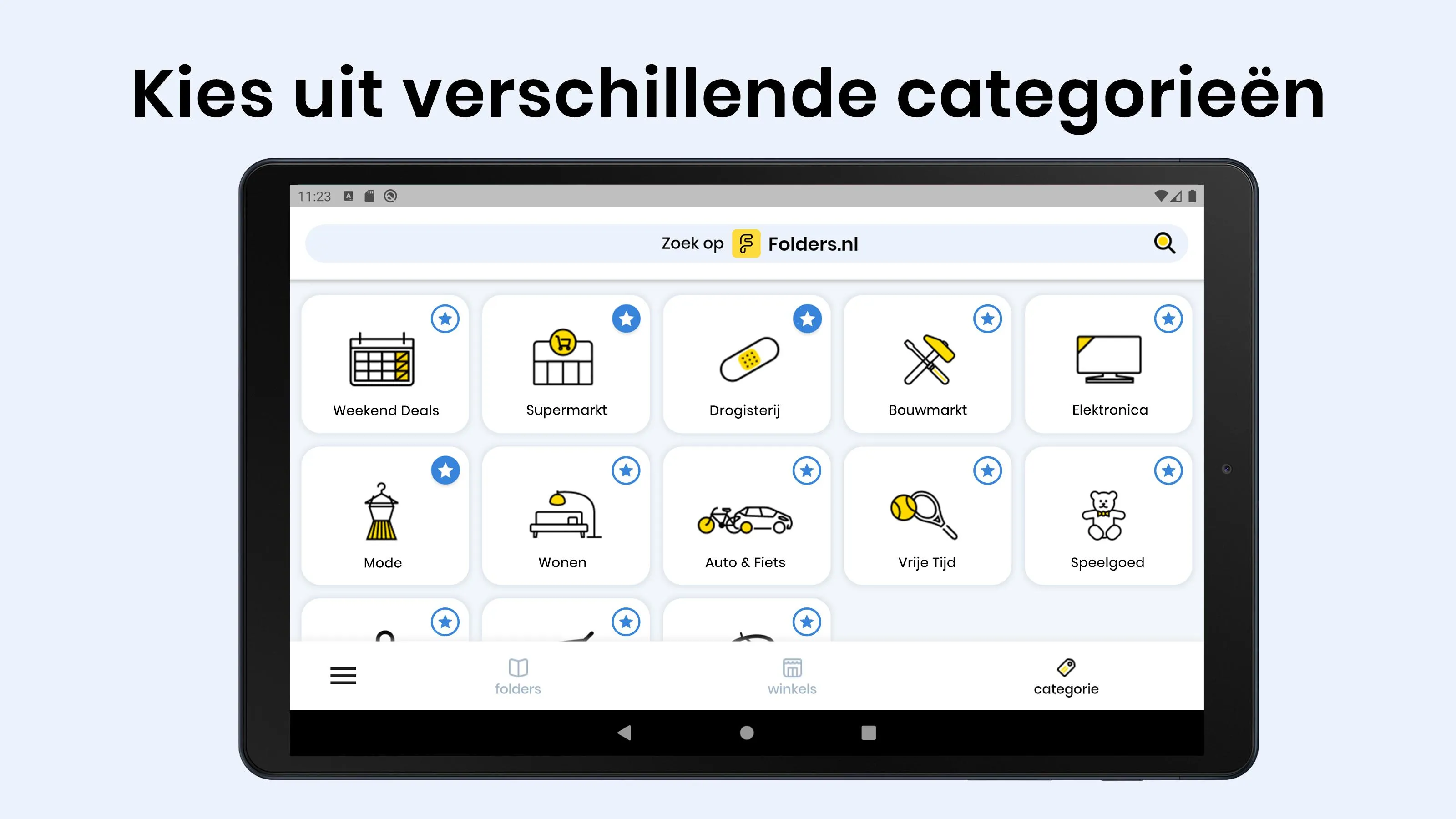 Folders.nl vind voordeel snel | Indus Appstore | Screenshot